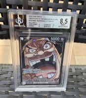One Piece Card Game - Marshall D. Teach JPN BGS 8.5 NM/MT+
