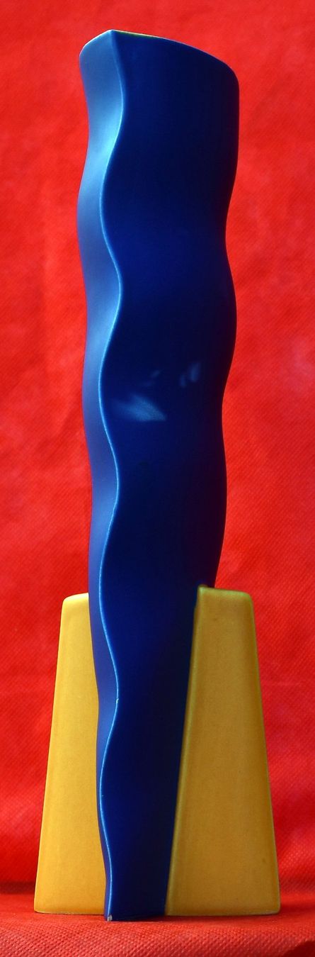 Vasi & Recipienti: Wunderschöne blaue Vase 33 cm hoch – Usato da Rotkreuz venduto da salsanera 2