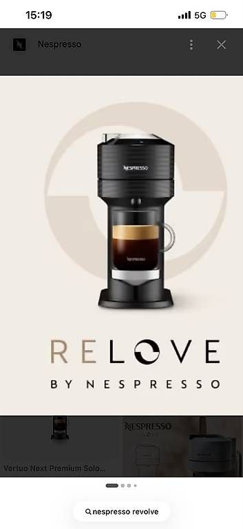Kaffeemaschinen & Espressomaschinen: Nespresso Vertuo Next RELOVE  Neu & originalverpackt – Gebraucht aus Oberuzwil von Mmhdonuts