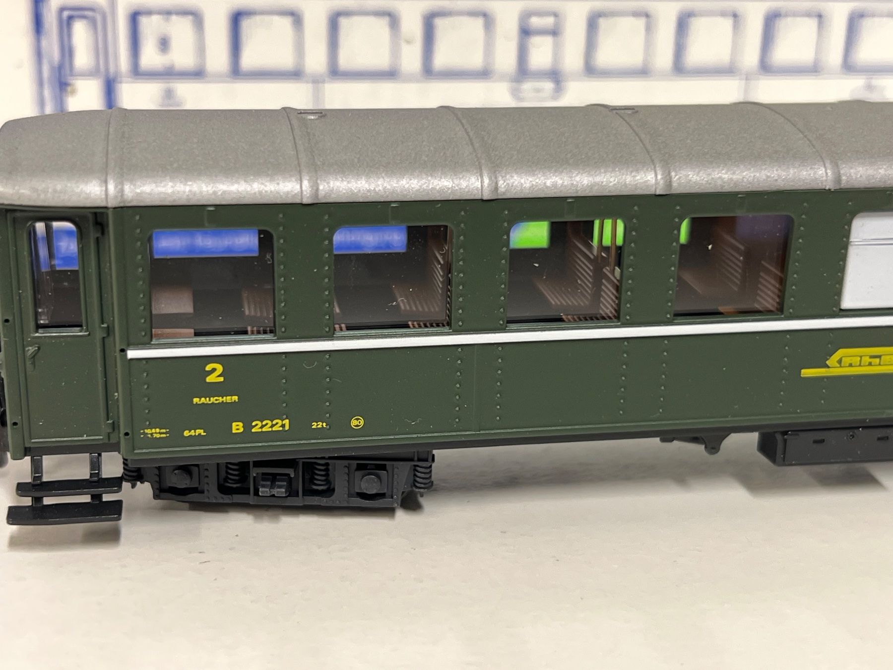 Modelleisenbahnen: STL - MODELS RhB B 2221  H0m – Gebraucht aus Neuenhof von ludovicco 2