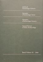 Jahrbuch Archäologie Schweiz. 44 Hefte.