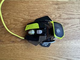 Mad Catz R.A.T. 7 PRO – Neon Edition – modular, mit Case & Z