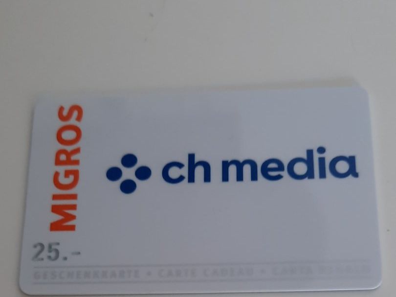 Karten: Migros Geschenkkarte – Gebraucht aus Grenchen von Anatas01
