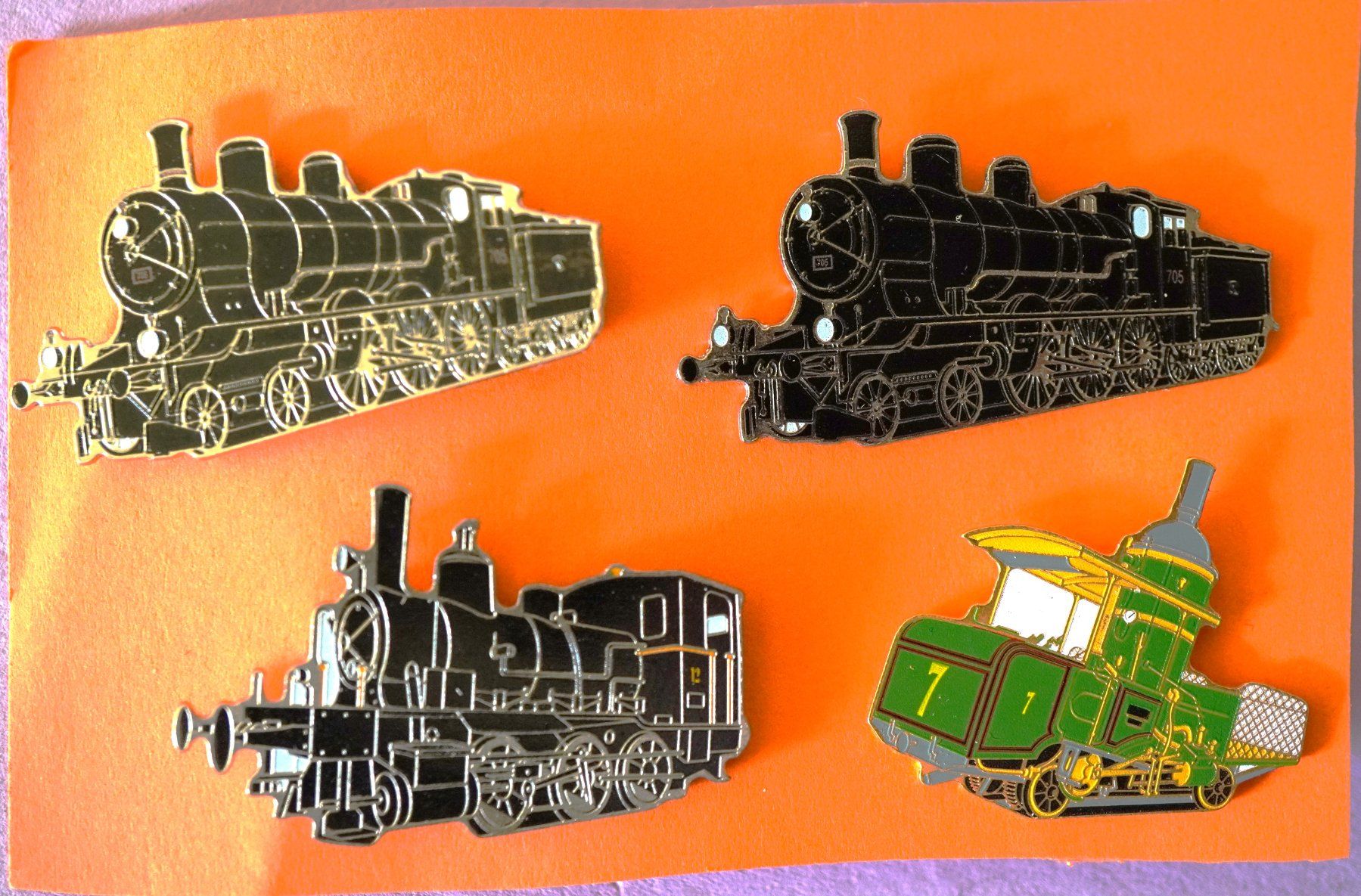 Plaketten & Abzeichen: 4 Pin Schmid Müller Eisenbahn – Gebraucht aus Worb von worb01