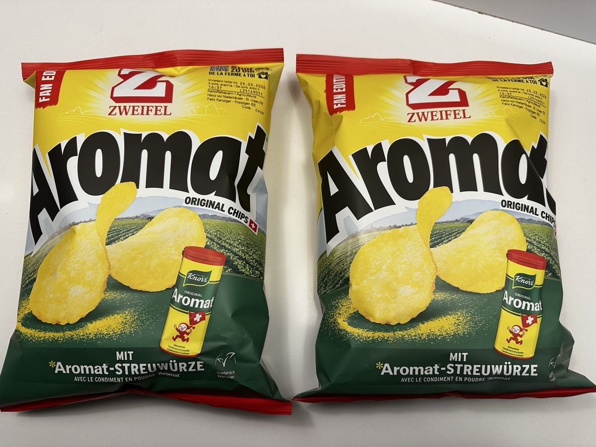 Aromat Zweifel Chips🟡2 Packungen🟡 (Neu und originalverpackt) in ...