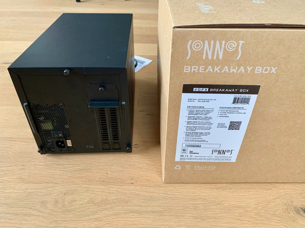 Sonnet egfx breakaway hot sale box 350