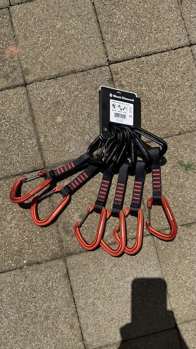 Attrezzatura da arrampicata: Kletterhacken Hotwire Quickpack 12cm – Nuovo e nell'imballaggio originale da Niederweningen venduto da erlan