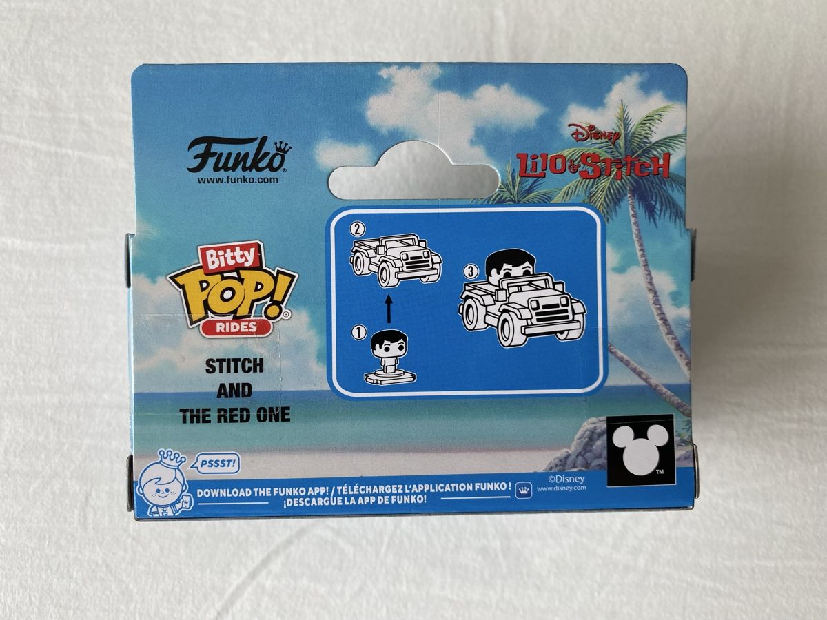 Funko Figuren: Funko Bitty POP! Rides Disney Stitch "The Red One" – Neu und originalverpackt aus Oberembrach von theZaz 1