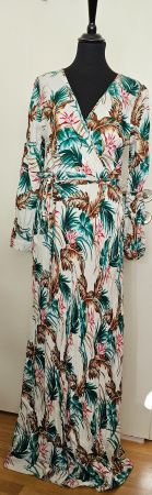 Robe longue à motifs - M&D Fashion - Taille L/XL - Neuve