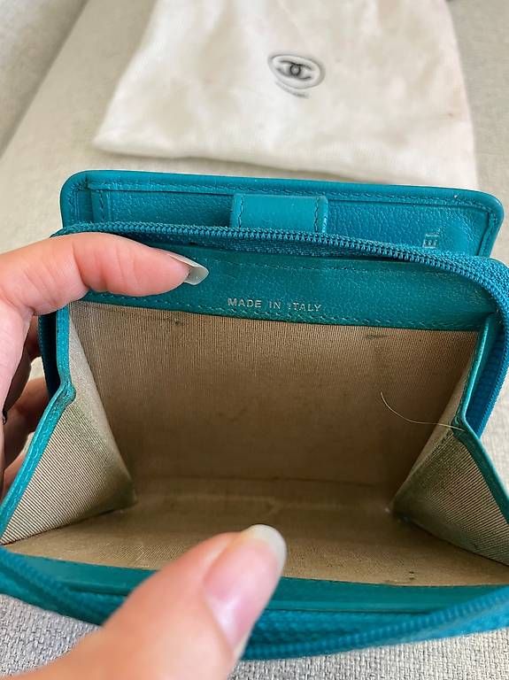 Portemonnaie: Porte feuille Chanel turquoise – Gebraucht aus Kerzers von hel_v8pr 4