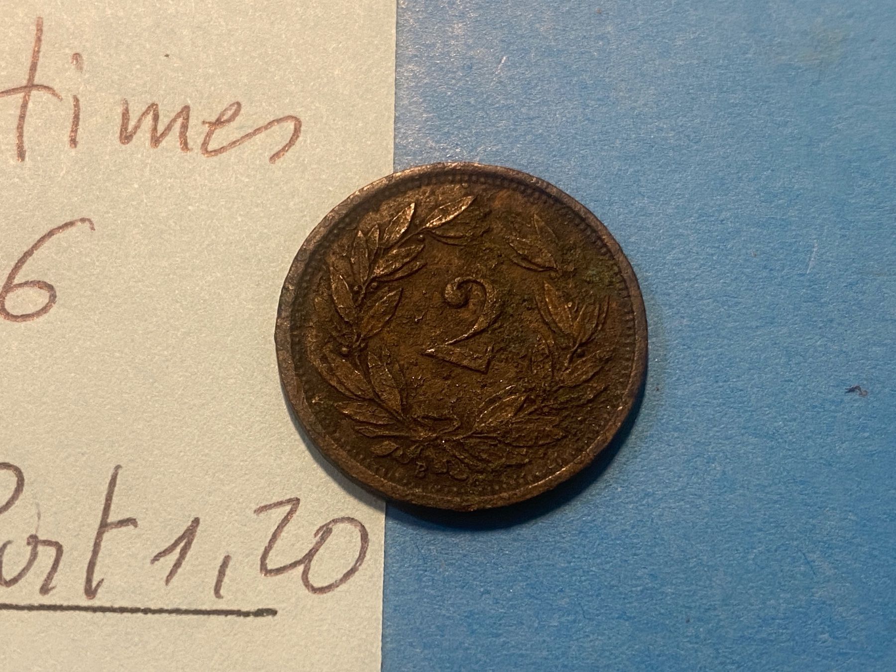 Tutti le monete: SUISSE : 2 CENTIMES 1926 – Usato da genève venduto da GEnumist 2