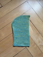 COLLUSION - Strick Balaclava blau-gelb