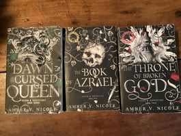 3 books Gods & Monsters Amber V Nicole