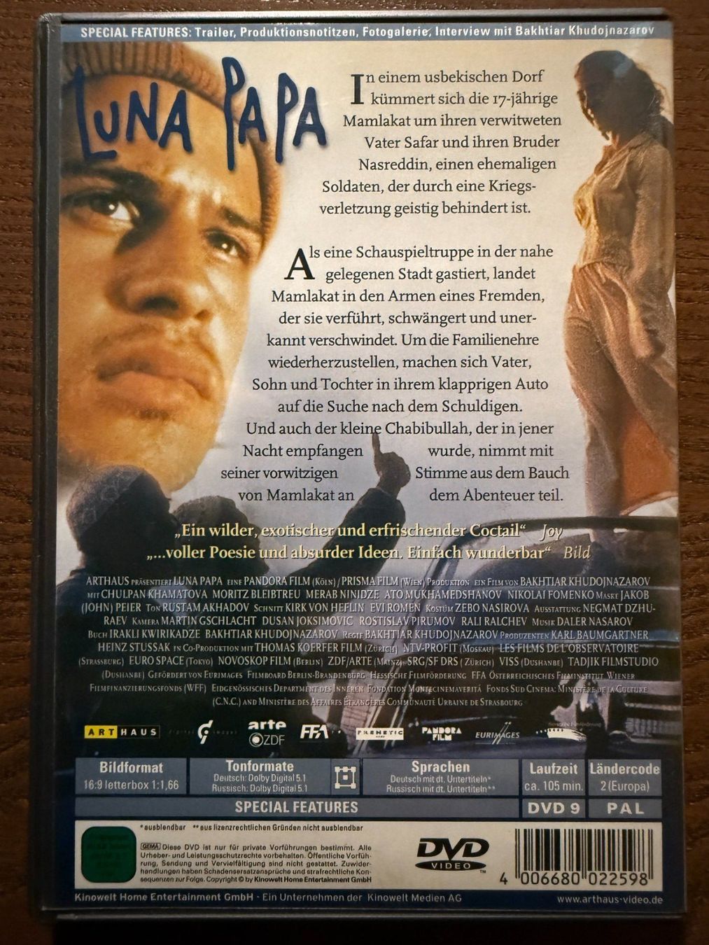 Tutti i DVDs: Luna Papa – Usato da Zürich venduto da FilmFreunde 1