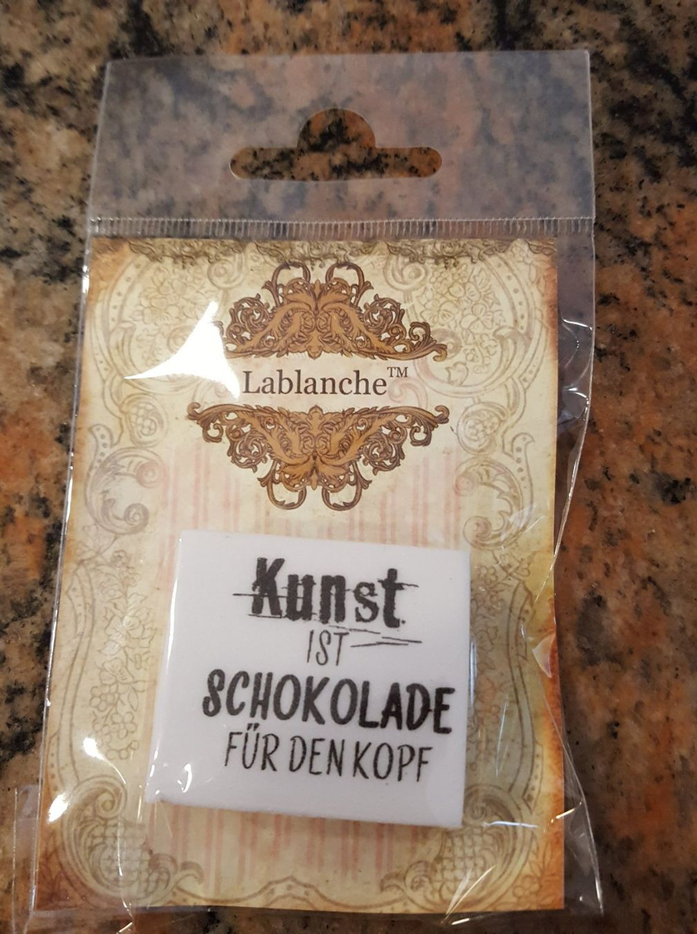 Timbri: Motivstempel Sprüche von La Blanche #4 – Nuovo e nell'imballaggio originale da Würenlingen venduto da Striga 3
