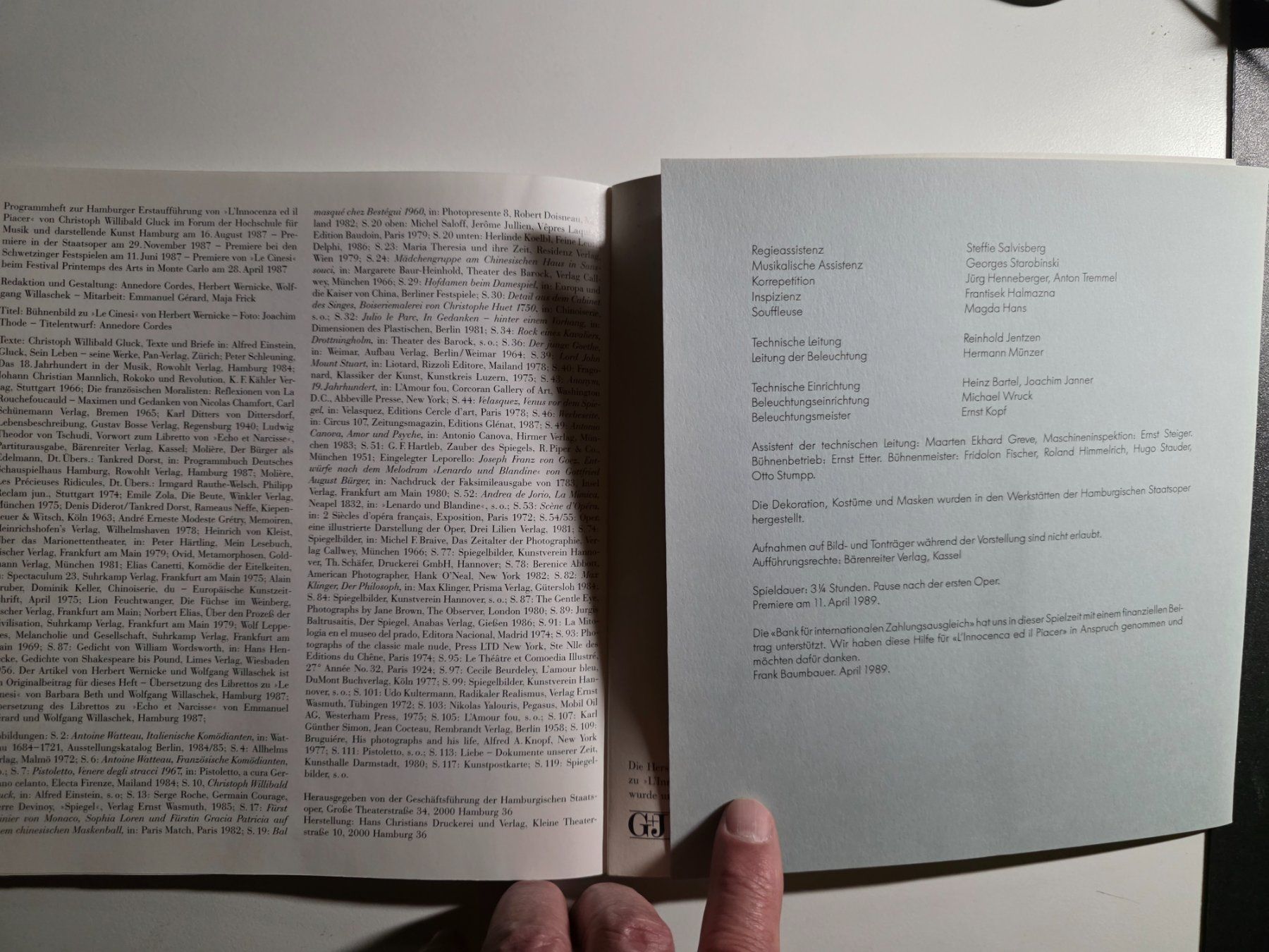Libri: Programm Heft Theater Basel 1988/89 – Usato da Walterswil BE venduto da Lonitti 4