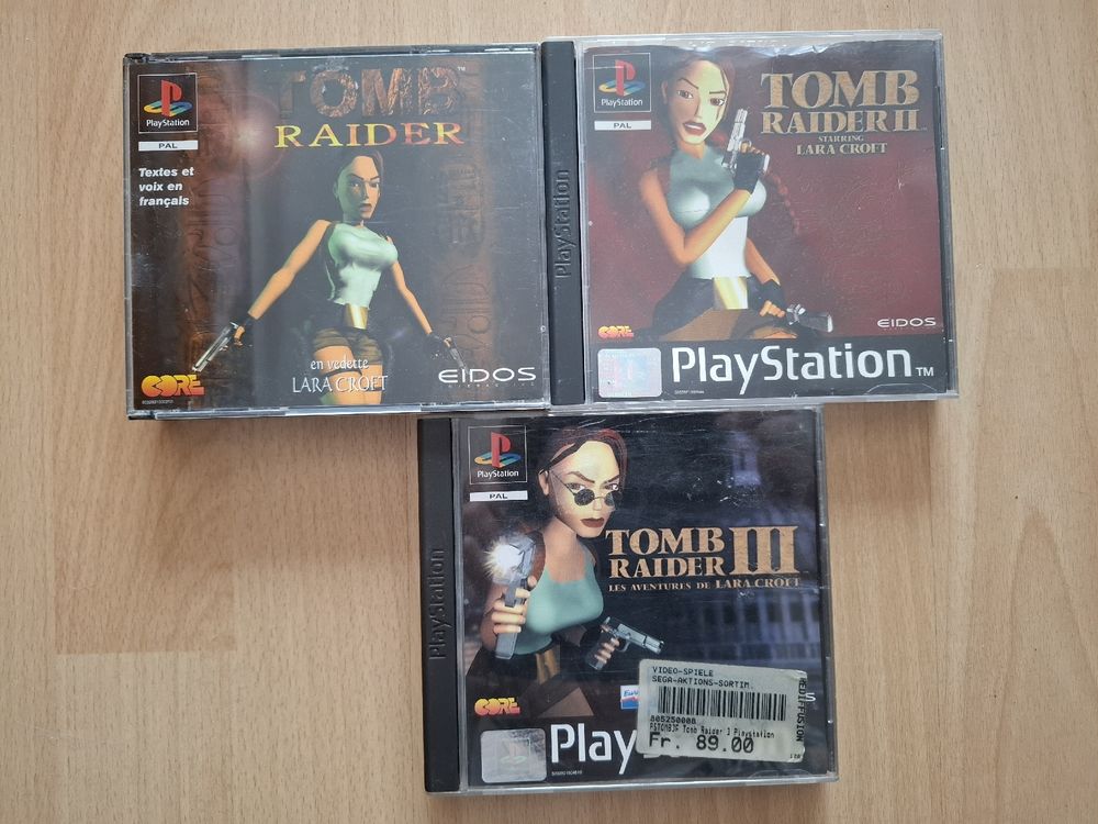 Tomb Raider II Sur PlayStation 1 - Complet Version Française - PAL - Sony - Bon État