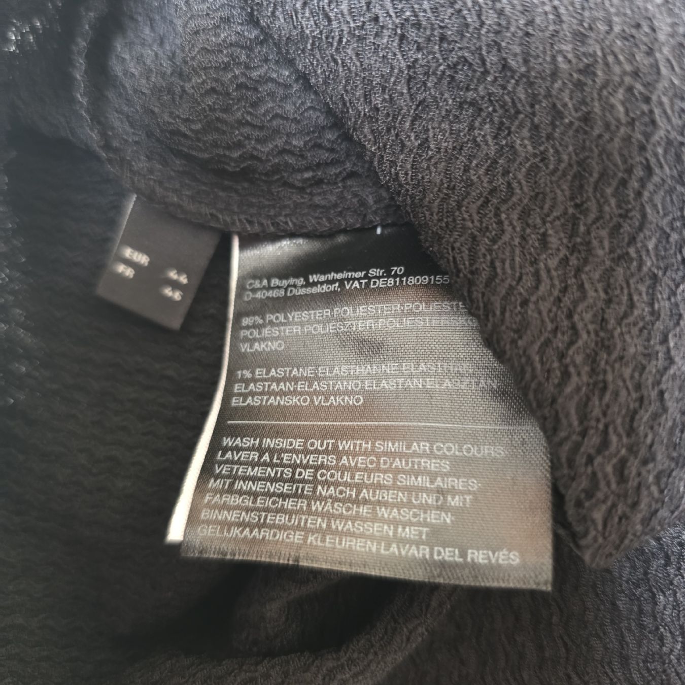 C&A Pantaloni: C&A Palazzo Hose schwarz Grösse 46 – Nuovo (secondo la descrizione) da Rheinsulz venduto da Gilea 3