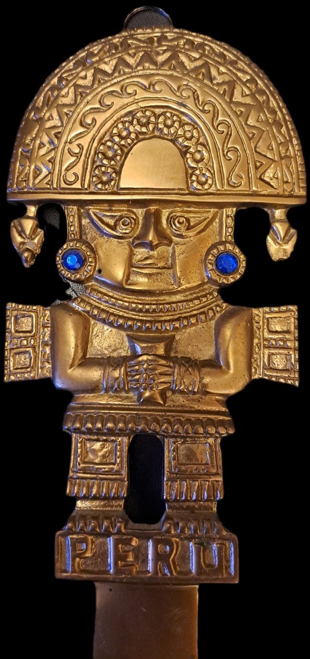 Sculture & Statue: Skulptur - Figur Tumi Messing aus Peru – Usato da Schlieren venduto da Rcaliforni 1