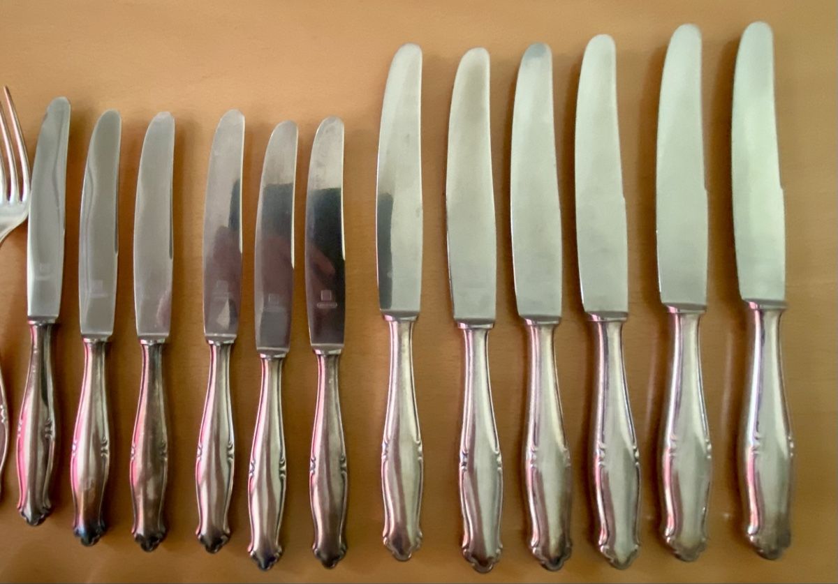 Set di posate: Besteck versilbert  – Usato da Lüsslingen venduto da Elischa1 3