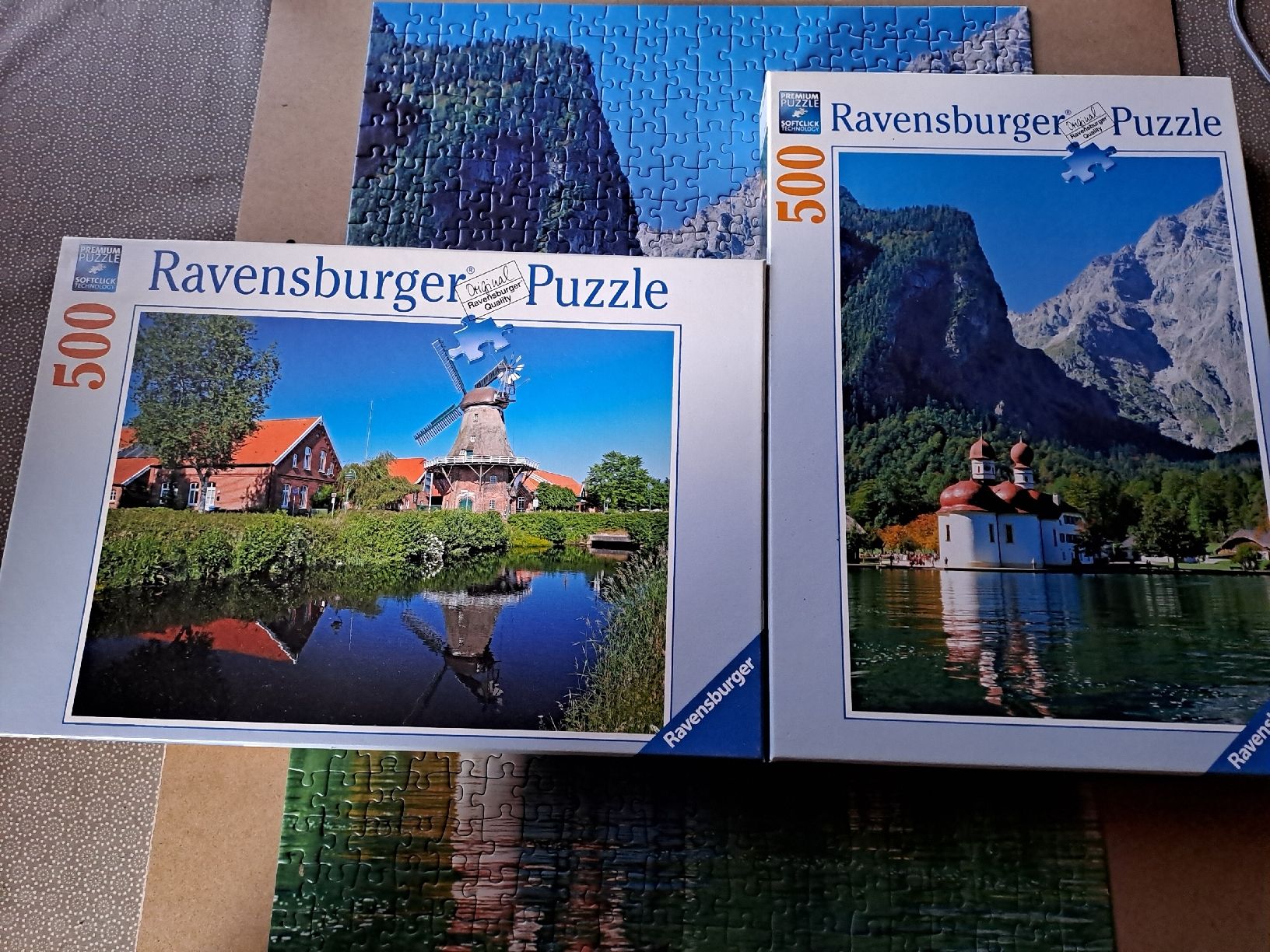 Ravensburger Puzzles: 2 Stück Ravensburger Puzzle – Gebraucht aus Bigenthal von zoraluki