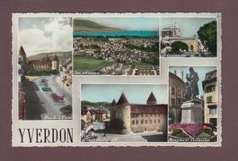 YVERDON - 5 images - 1958