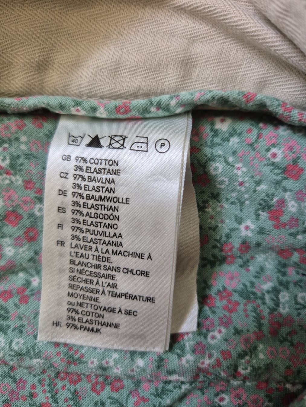 H&M Pantaloni: H&M Damen Hose, beige, Gr. 38 – Usato da Adliswil venduto da Stardust11 3