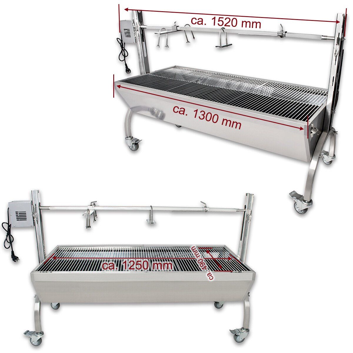 Grils: Beeketal Edelstahl Spanferkelgrill BBQ – Neuf avec emballage d'origine à Bottighofen par zaap 3