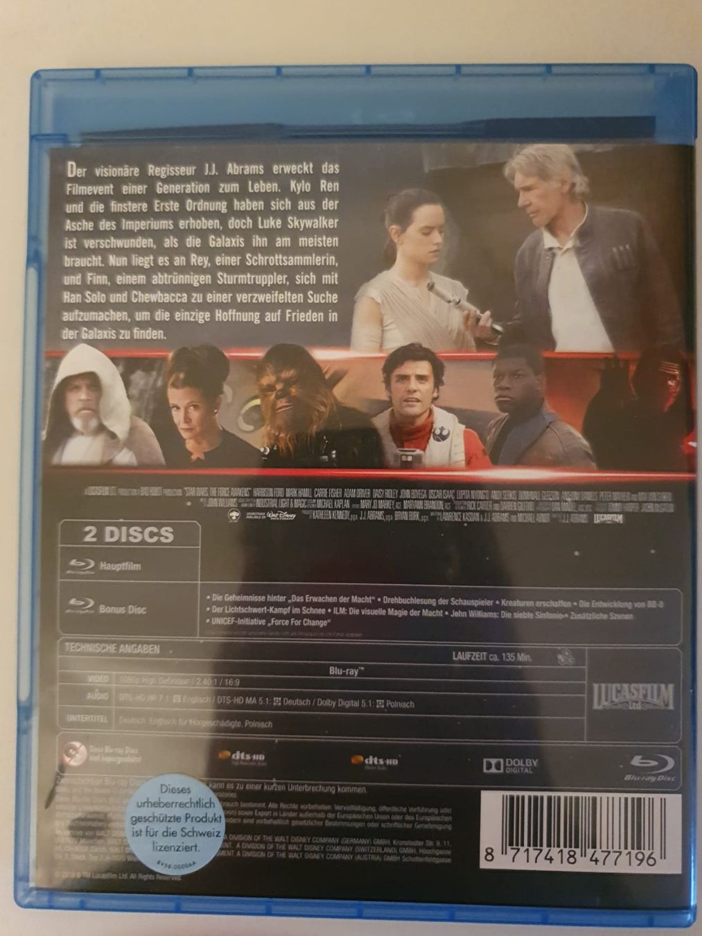 Tutti i DVDs: Star Wars - Das Erwachen der Macht – Nuovo (secondo la descrizione) da Zollikofen venduto da wir_verkaufen 1
