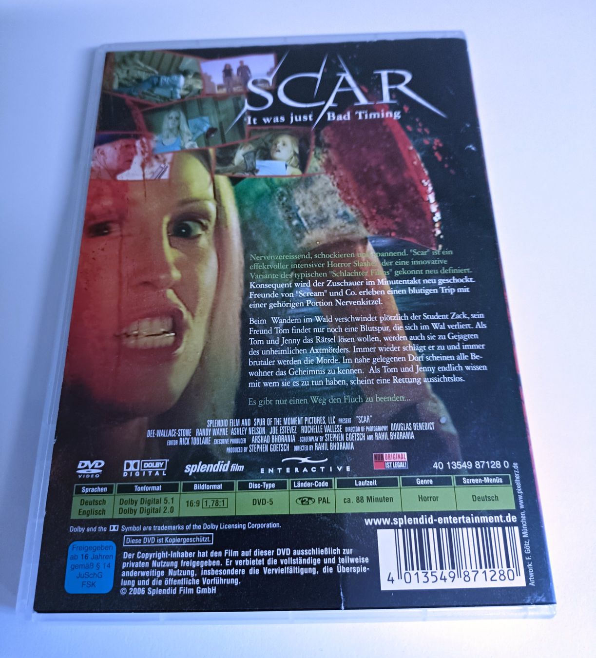 Alle DVDs: Scar – Gebraucht aus Köniz von Movieportal007 1