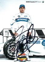Autogrammkarte; Timo Glock, Formel 1, BMW-Sauber 2007