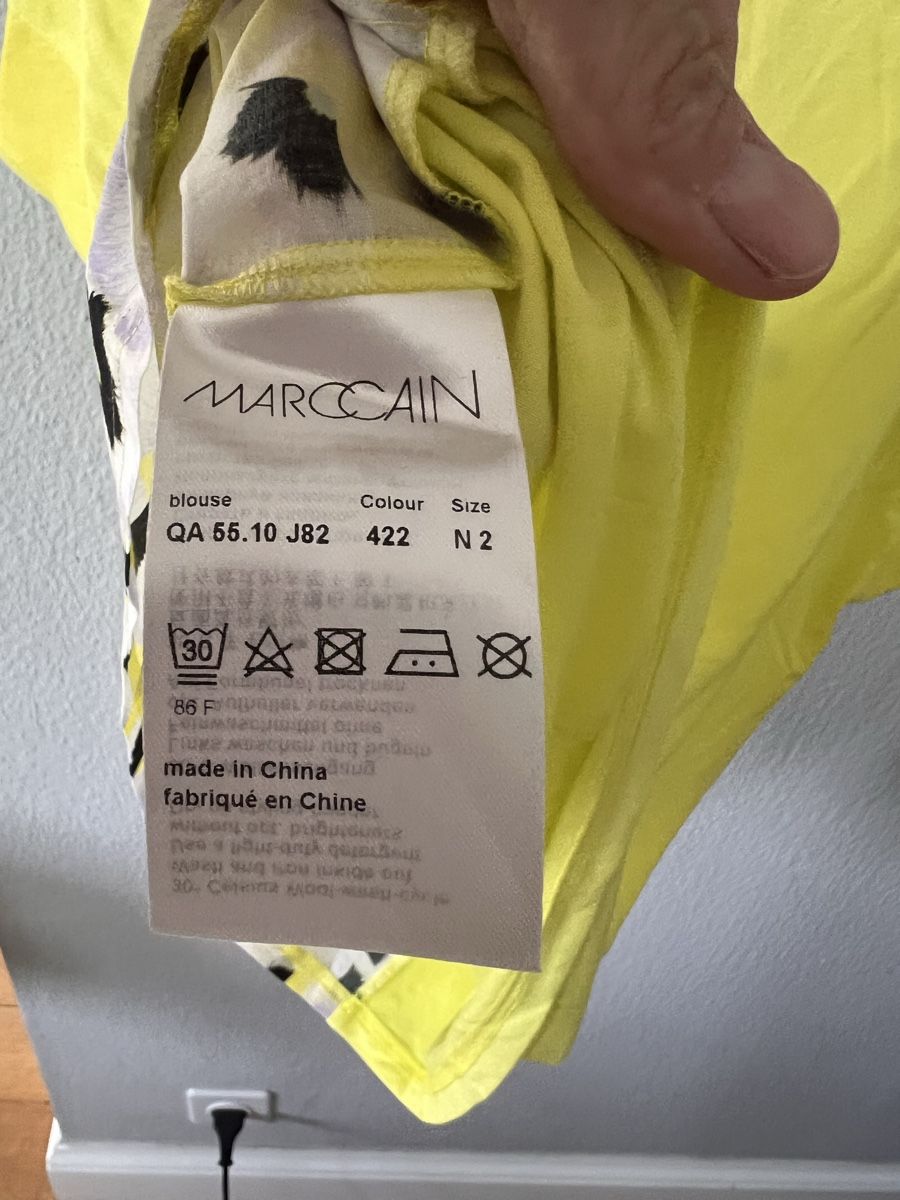 Marc Cain T-shirt: Shirt Marc Cain, Gr. 36, gelb – Usato da Solothurn venduto da Brini06 4