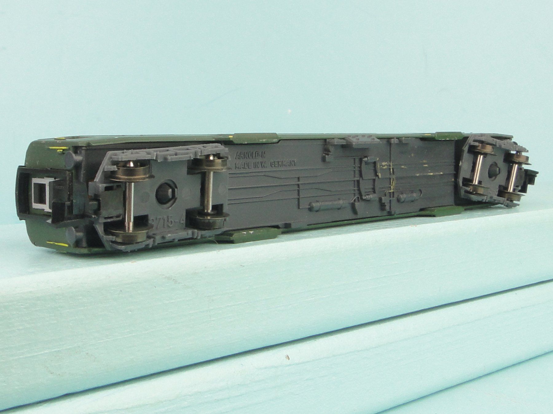 Arnold Modellini di ferrovie: Arnold Spur N SBB Leichstahlwagen – Usato da Bülach venduto da Albitrain 2