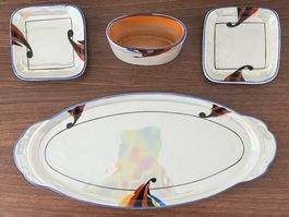 Antikes RAUCHER-SET „Art deco“ / ca. 1920-1930 / Top-Zustand
