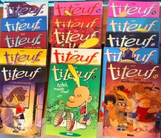 TITEUF, de ZEP, 15 albums N° 1 à 15