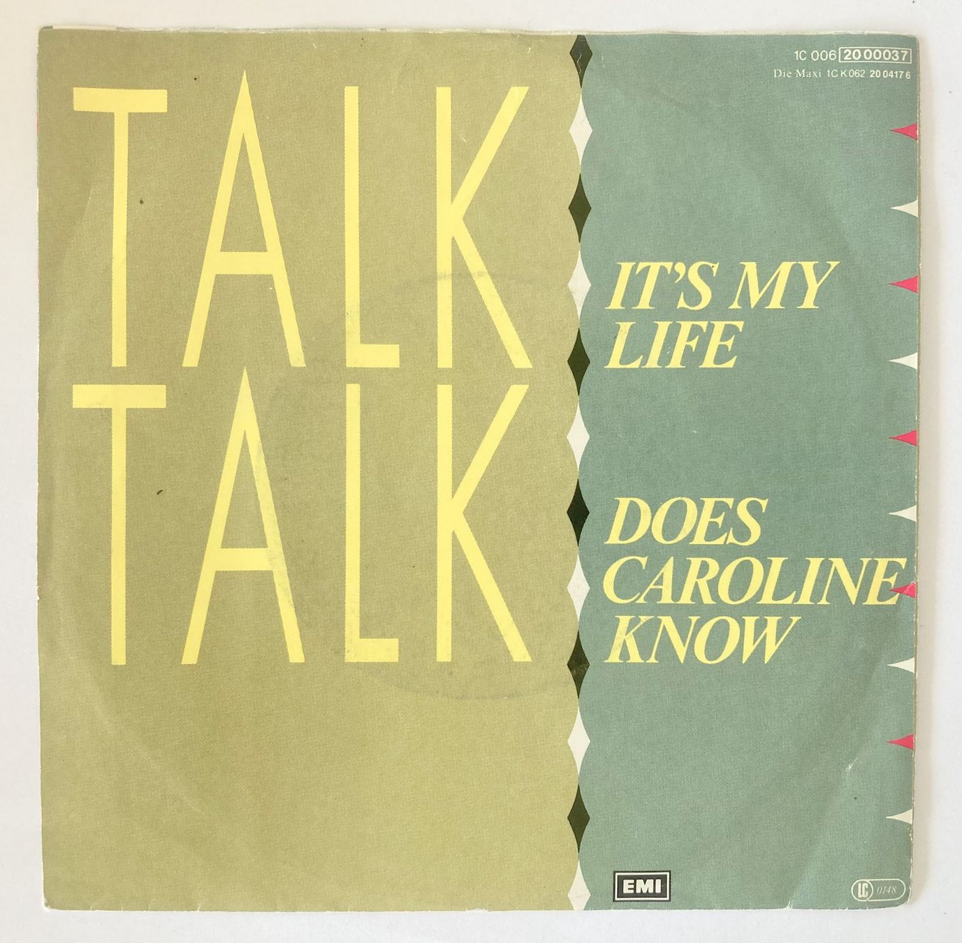 Dischi in vinile: TALK TALK - IT'S MY LIFE – Usato da Bottens venduto da hotter-than-hell 1