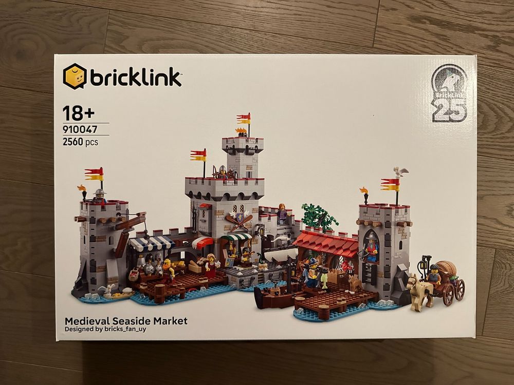 Lego Kit di costruzioni: LEGO Bricklink 910047 - Medieval Seaside Market – Nuovo e nell'imballaggio originale da Immensee venduto da Baba0228