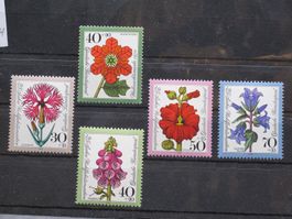 BRD 1974 Blumen / Weihnachten **