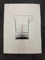 Giuseppe Santomaso Litographie „An Angle“ handsigniert, 1972