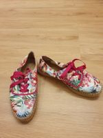 MACARENA Espadrilles Blumen, floral & pink, Gr. 36