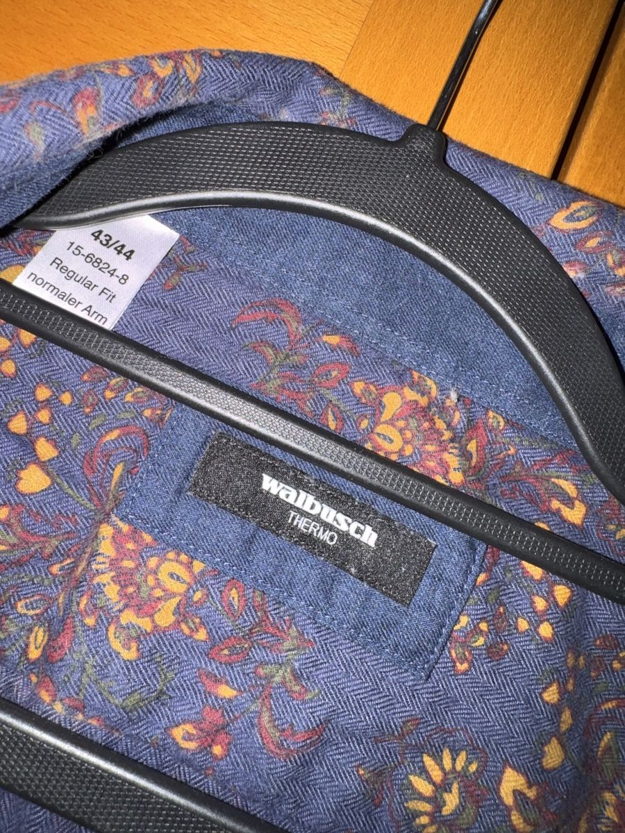 Walbusch Camicie: Walbusch Herrenhemd Größe 43/44 Regular Fit 100% Baumwolle – Usato da Rümikon AG venduto da kar_8vy5 5