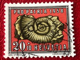 PRO PATRIA GESTEMPELT   ﻿