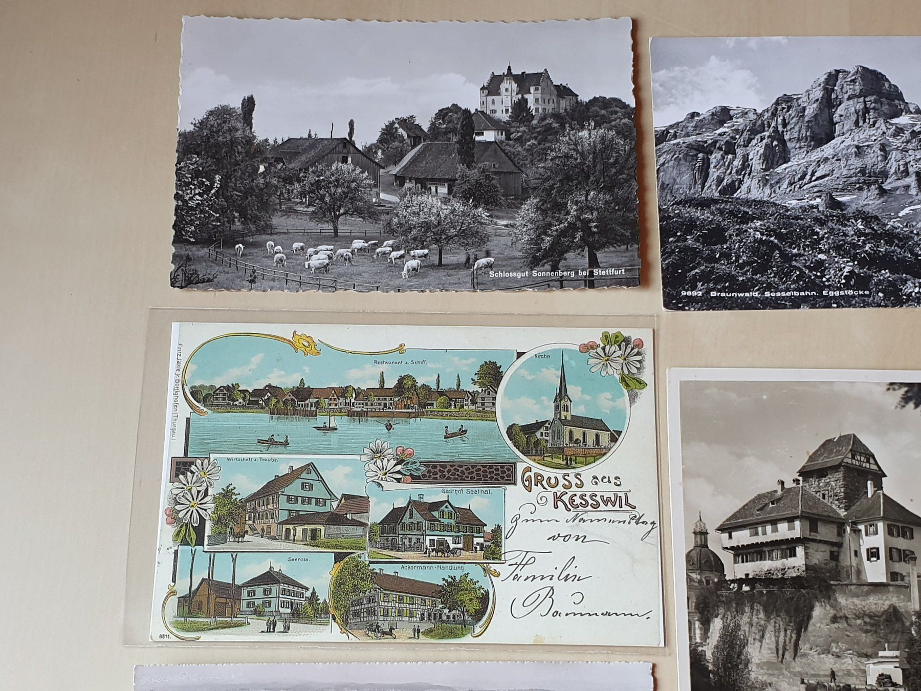 Cartoline postali: 14 x Karten Thurgau ab 1913 – Usato da Stansstad venduto da collectorsshop 1