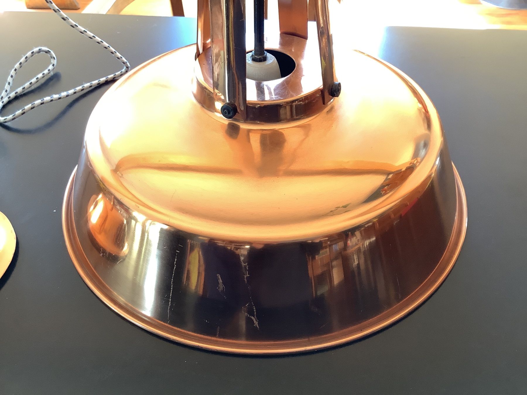 Lampadari & plafoniere: Lampe Suspension en cuivre – Usato da Marly venduto da cigarecrabe 1