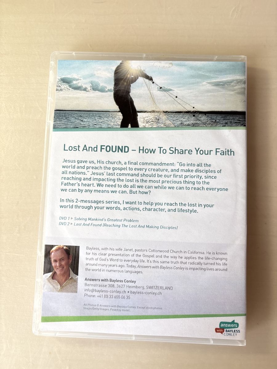 Tutti i DVDs: Bayless Conley - Lost and Found - 2 DVDs (0105) – Usato da Ruswil venduto da Slivio_ 1