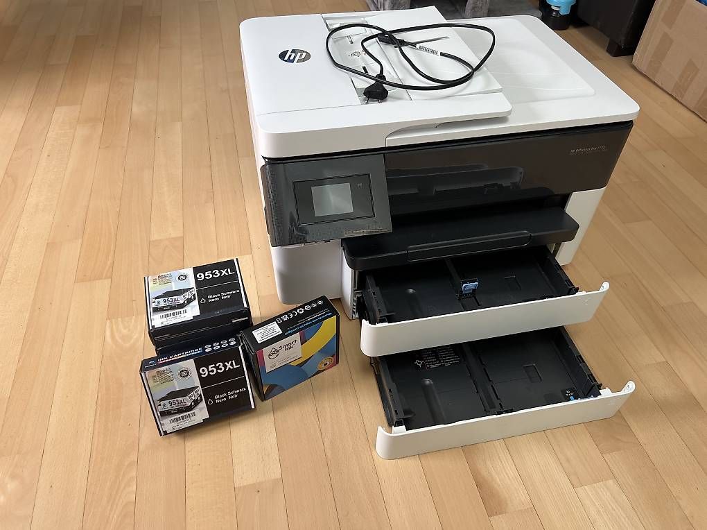 Hewlett Packard Drucker: HP OfficeJet Pro 7740 Drucker/Scanner A3 – Gebraucht aus Brügg BE von kdemian 1