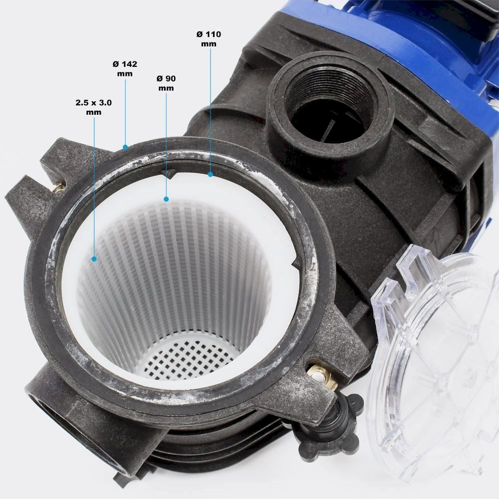 Pompe & Parti di ricambio: Wiltec Poolpumpe 17700l/h 1100W – Nuovo e nell'imballaggio originale da Bottighofen venduto da zaap 6