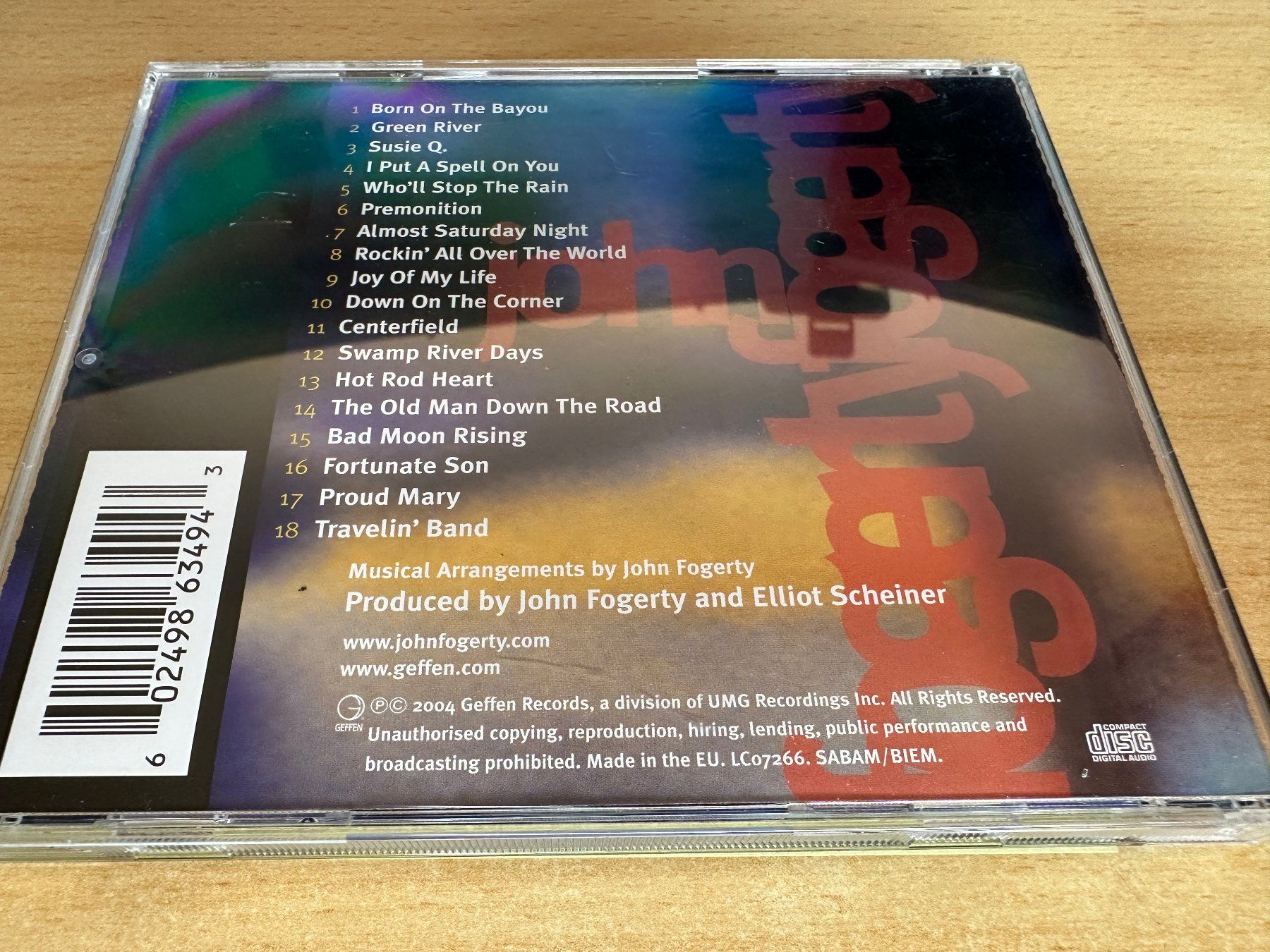 CDs: John Fogerty – Premonition – Gebraucht aus Rikon im Tösstal von Alpenmutz 1