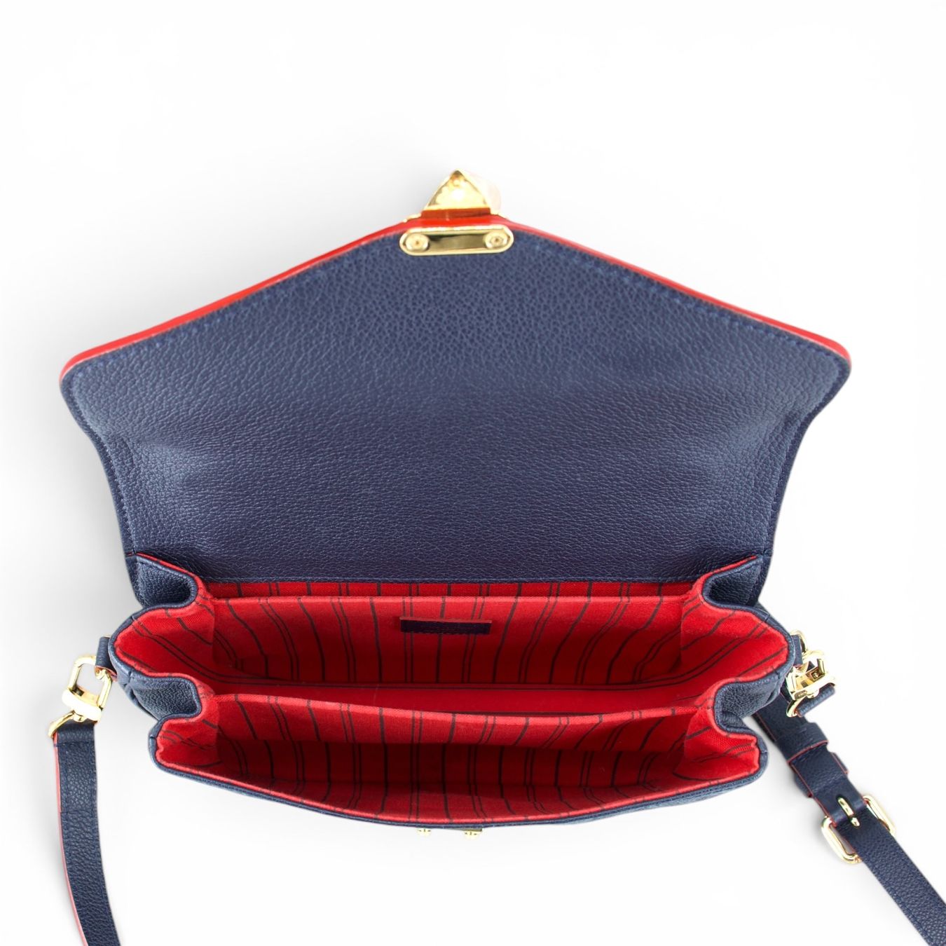 Louis Vuitton Borse da donna: Louis Vuitton Pochette Métis empreinte blau – Usato da Binningen venduto da Designerlabels 4
