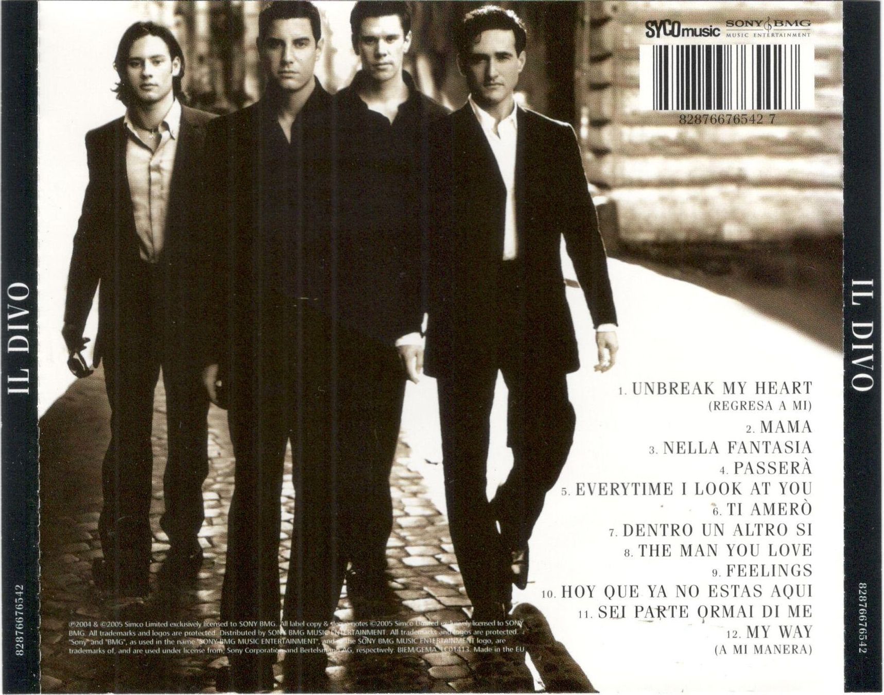 CD: Il Divo CD – Usato da St. Margarethen TG venduto da ursk10 1